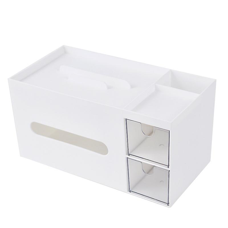 Desk Organizer, Tissue Box Holder