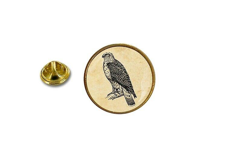 pine pine pine badge pin-apos;s metal with hawk butterfly clamp