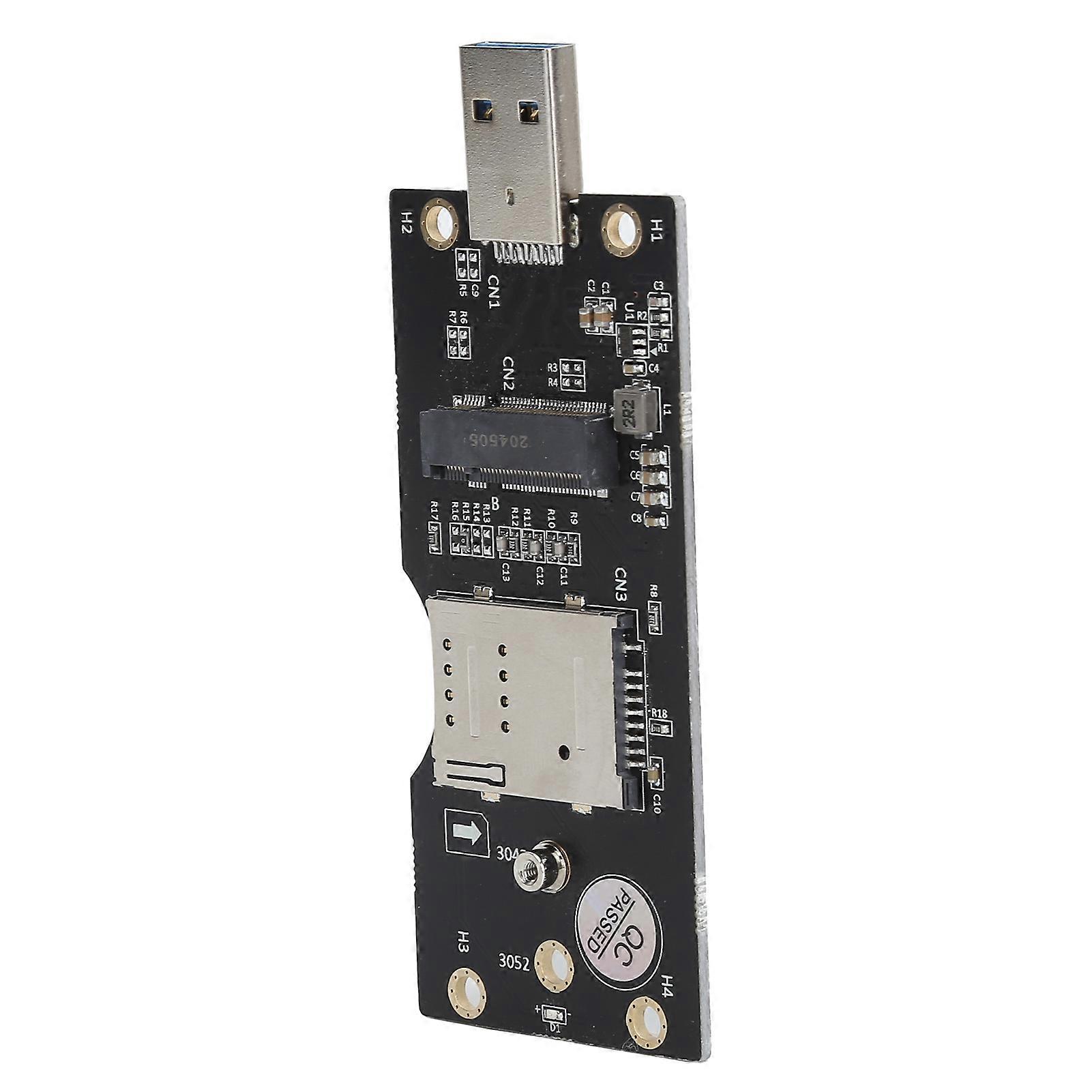 Riser Card NGFF to SIM 3G/4G/5G Module to USB 3.0 Adapter Card for Desktop Computer Laptop