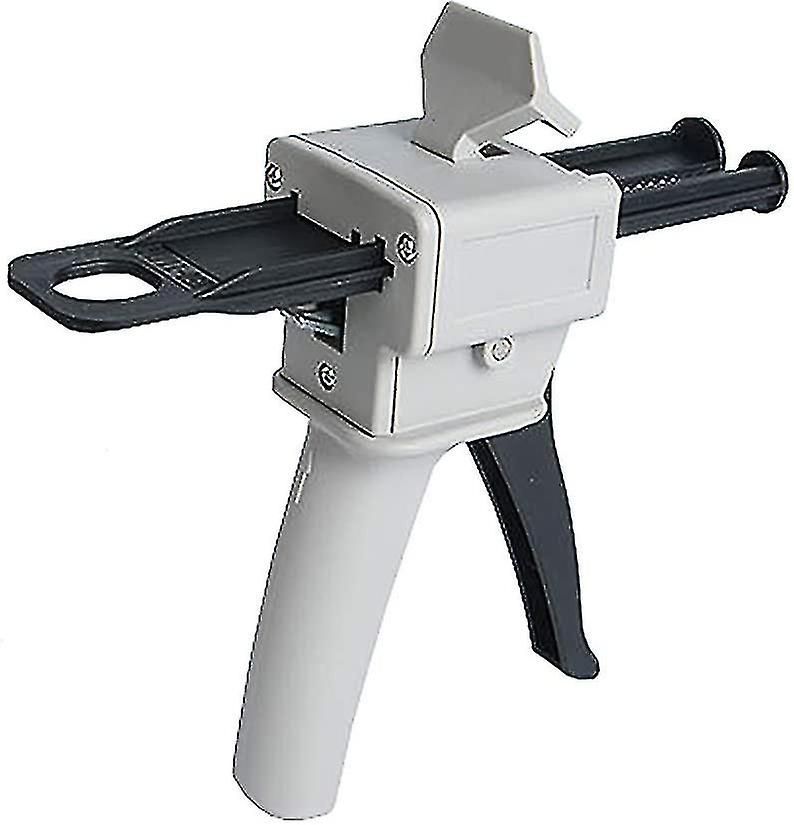 Wabjtam 50ml Epoxy Dispenser Gun, Ab Epoxy Glue Gun Handle Applicator For Mixing Glue, 1:1 And 2 Ratios:1 (gun)-hy