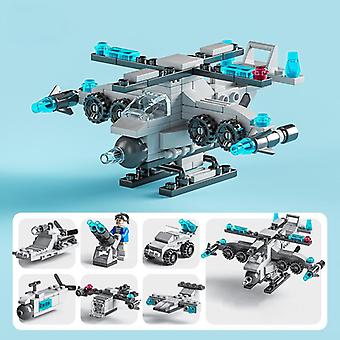 Veeki (2 packs) Building blocks assembled car toy  robot Set DIY Learning Kit for Ages 5 6 7 8 9 10+ Year Old Boy Girl ,for Best Kids Gift