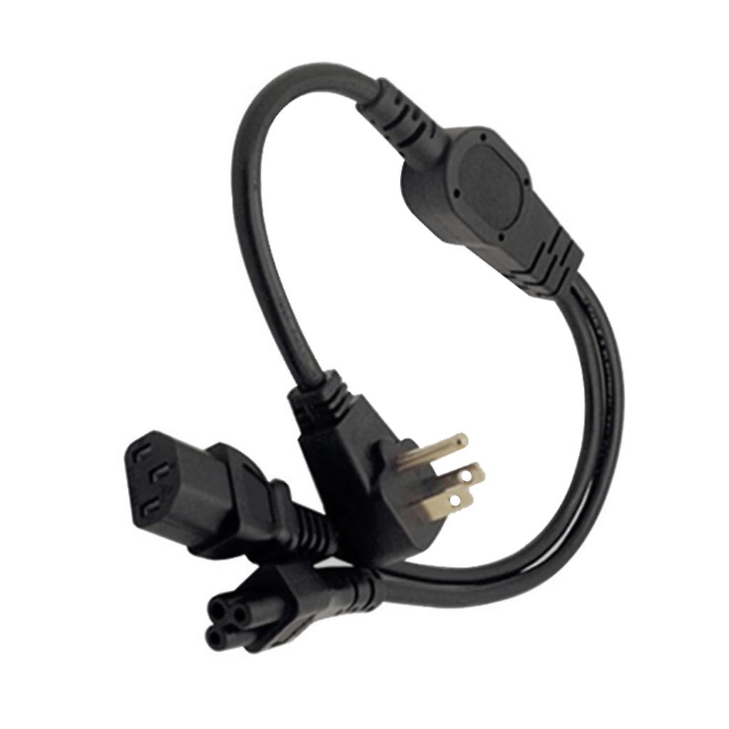 Power Cord 0.5M/1.64FT Power Cable Practical Power Extension Cable Conversion