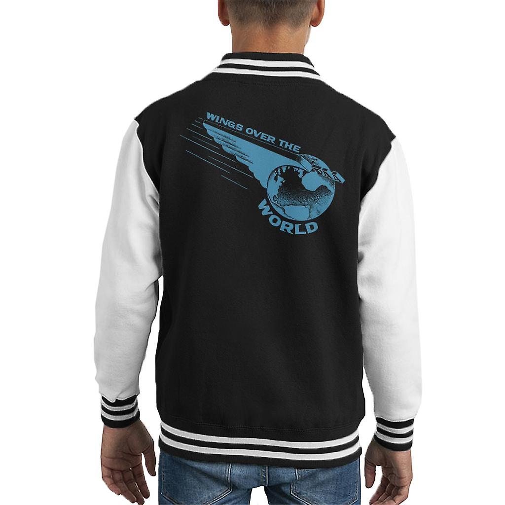 Pan Am Wings Over The World Kid's Varsity Jacket