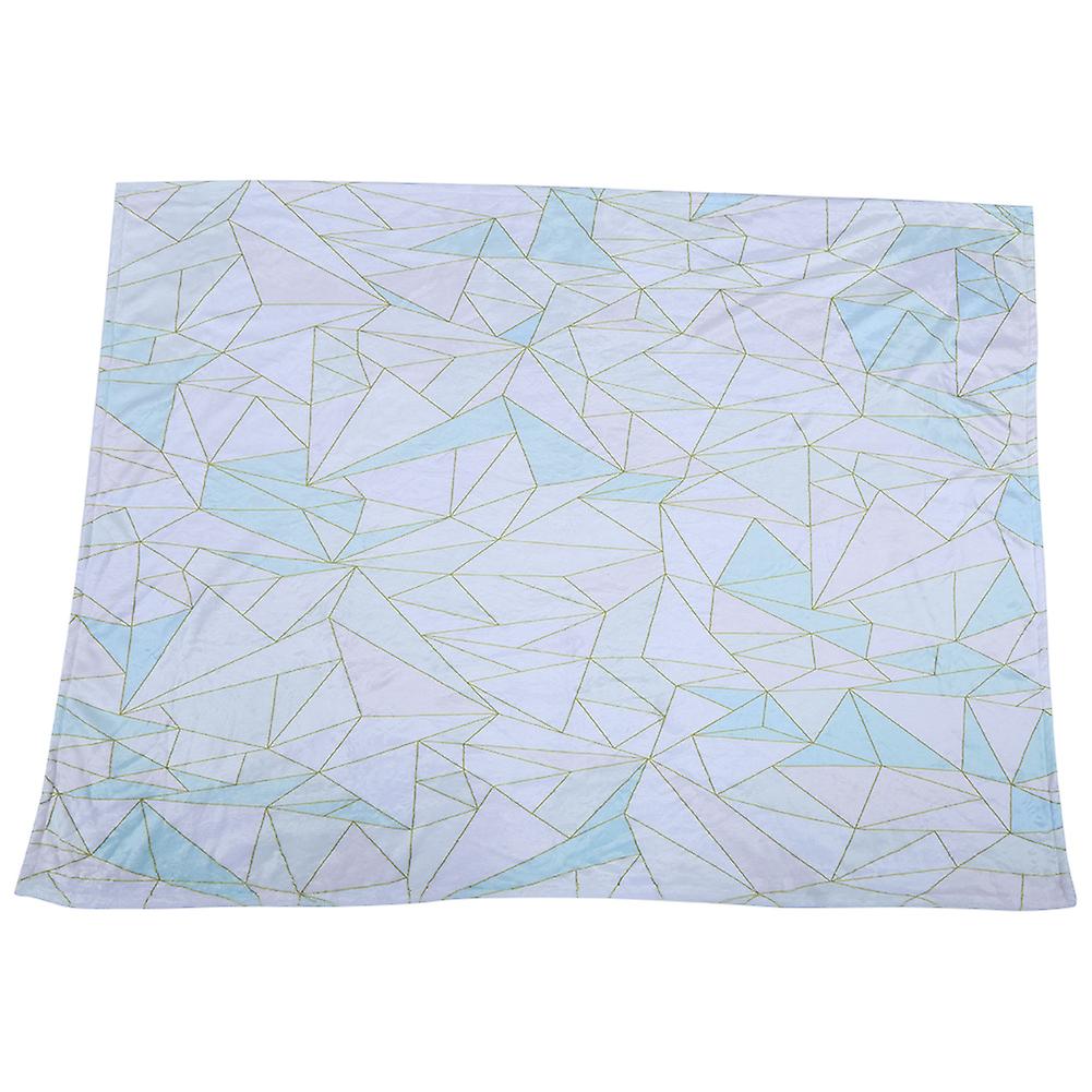 Soft Flannel Blanket Printed Thickened Blanket Bedding for Sofa Bed Household Supplies150 x 200cm