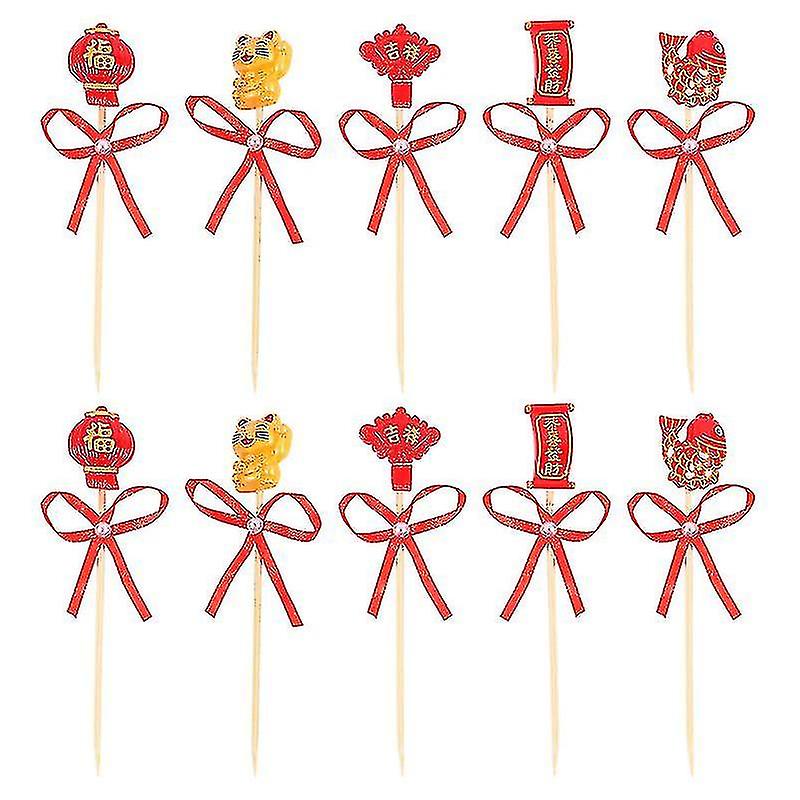 10pcs Festival Cake Prop