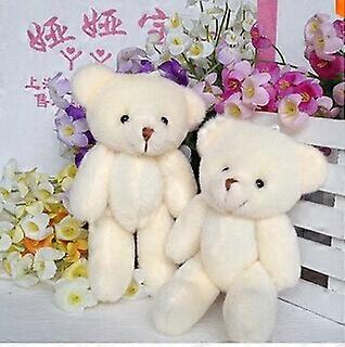 20cm Portable Cute Soft Lace Dress Rabbit Stuffed Plush Animal Bunny Toy Pets For Baby Girl Kid Gift Animal Doll Keychain