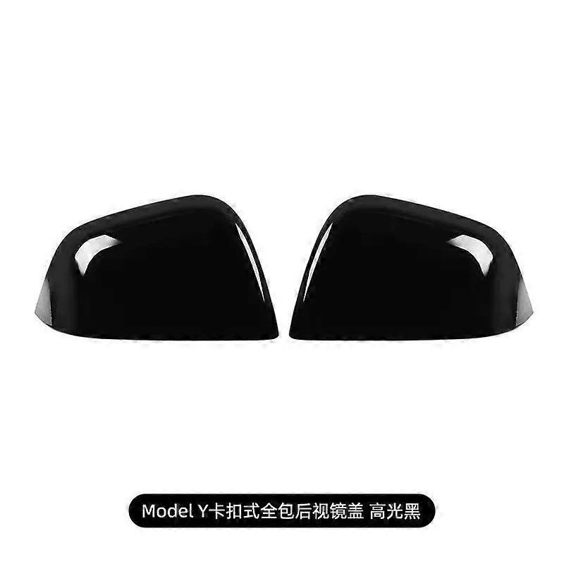 Per Tesla Model 3 Y Copertura dello specchietto retrovisore in fibra di carbonio Copertura protettiva decorativa dello specchietto retrovisore in fibra di carbonio