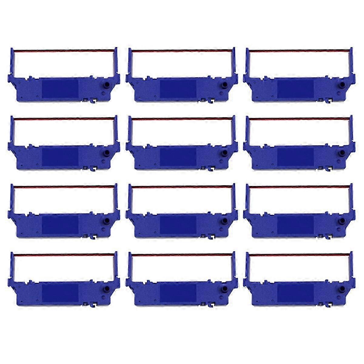 12Pcs μαύρη και κόκκινη αντικατάσταση κορδελλών εκτυπωτών για το αστέρι SP700 SP742 SP712 RC700 SP760 SP762 SP717 στ