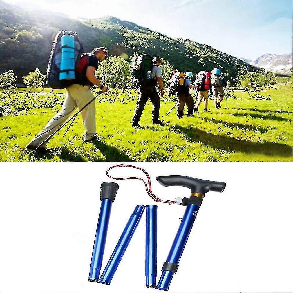 Adjustable Folding Light Weight Trekking Poles Hiking Pole Walking Stick
