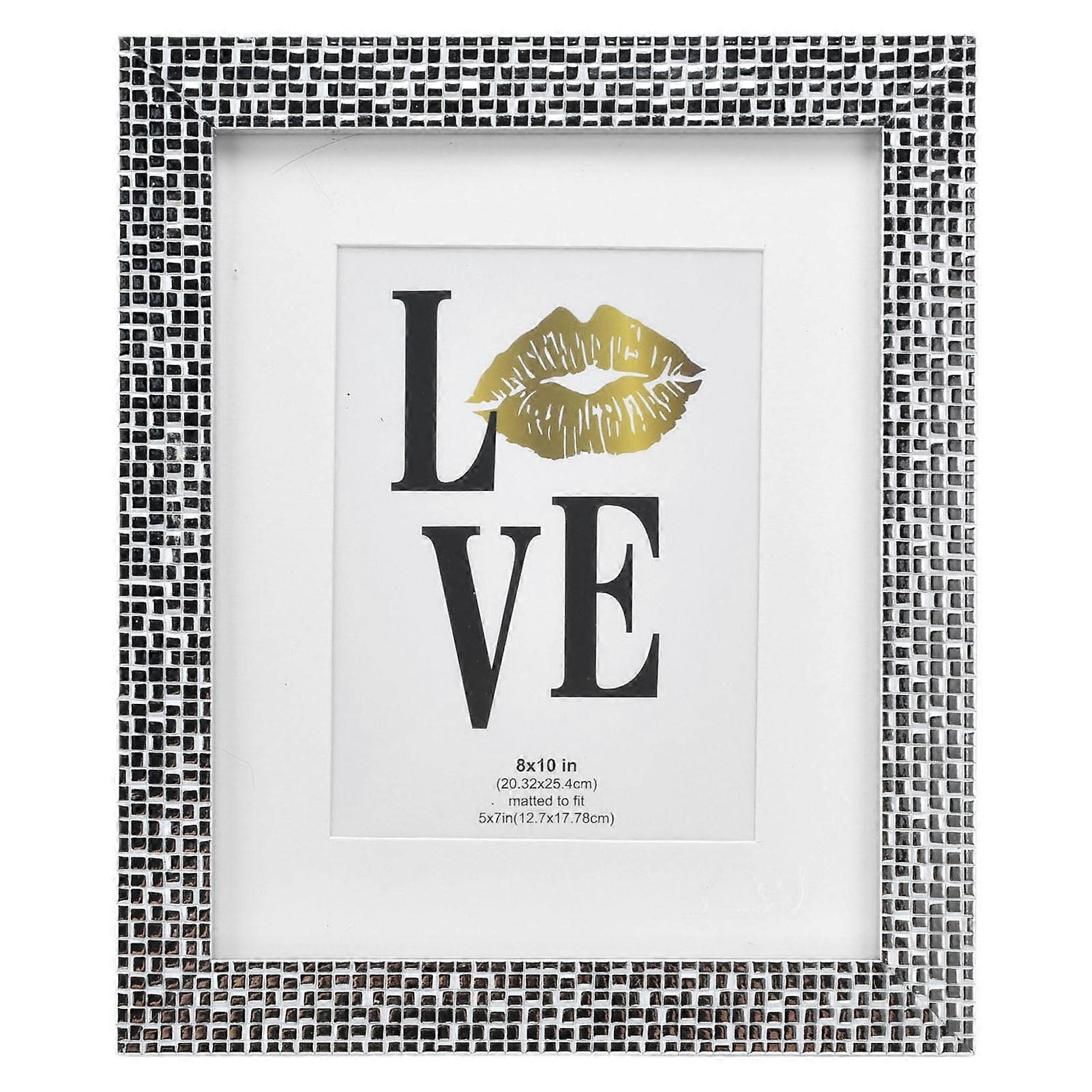 Modern Simple Style Photo Frame Rectangular Decorative Picture Frame for Home Office30x25CM