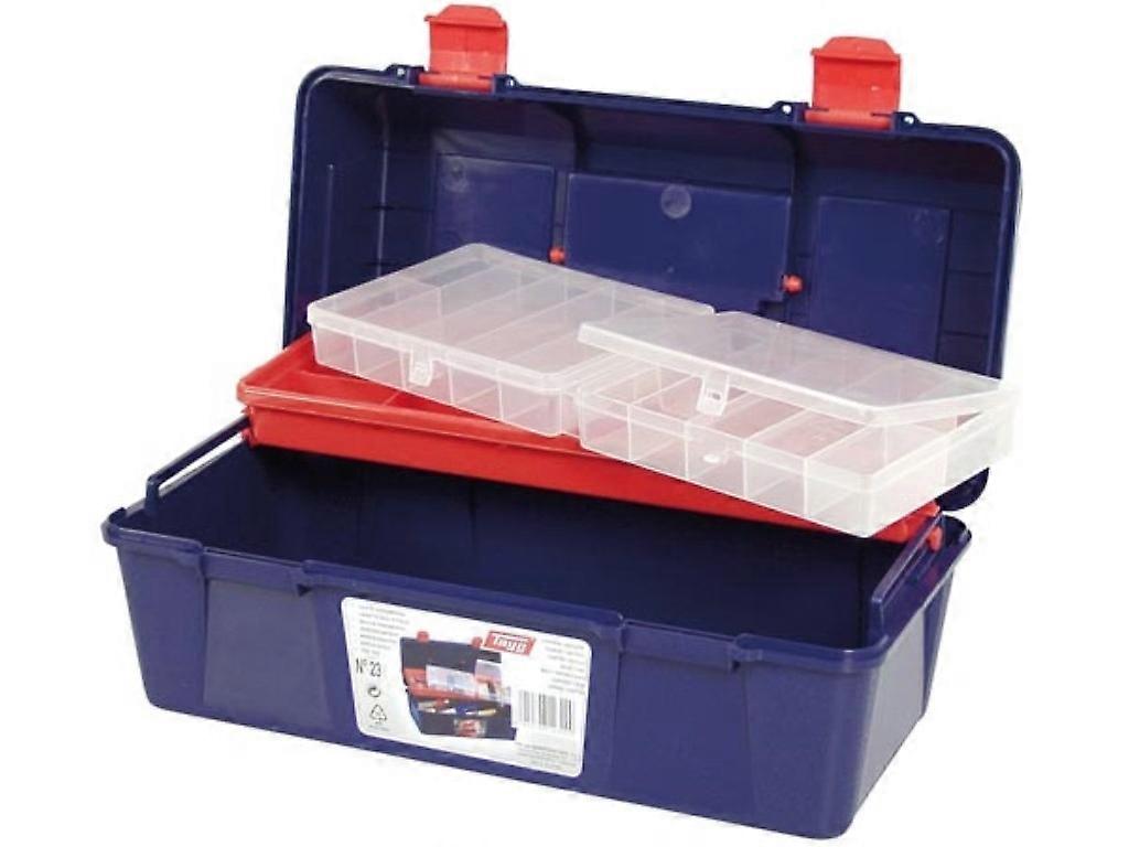 Tayg - Toolbox - 356 x 184 x 163 mm - With tray and organiser - 10.9 L