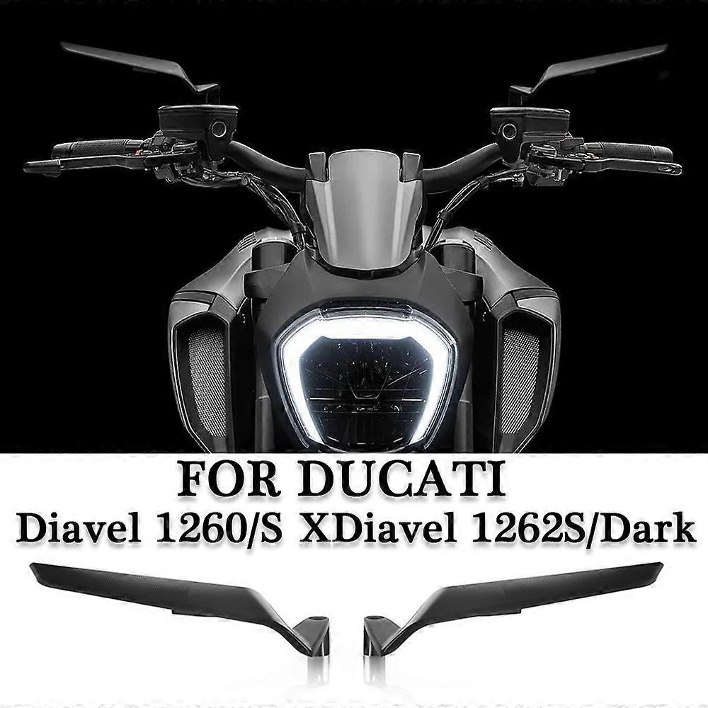 Motorcycle Rearview Mirror For Ducati XDIAVEL X Diavel 1262 S / Dark 2022-2023 DIAVEL 1260 S Invisible Rearview Mirror