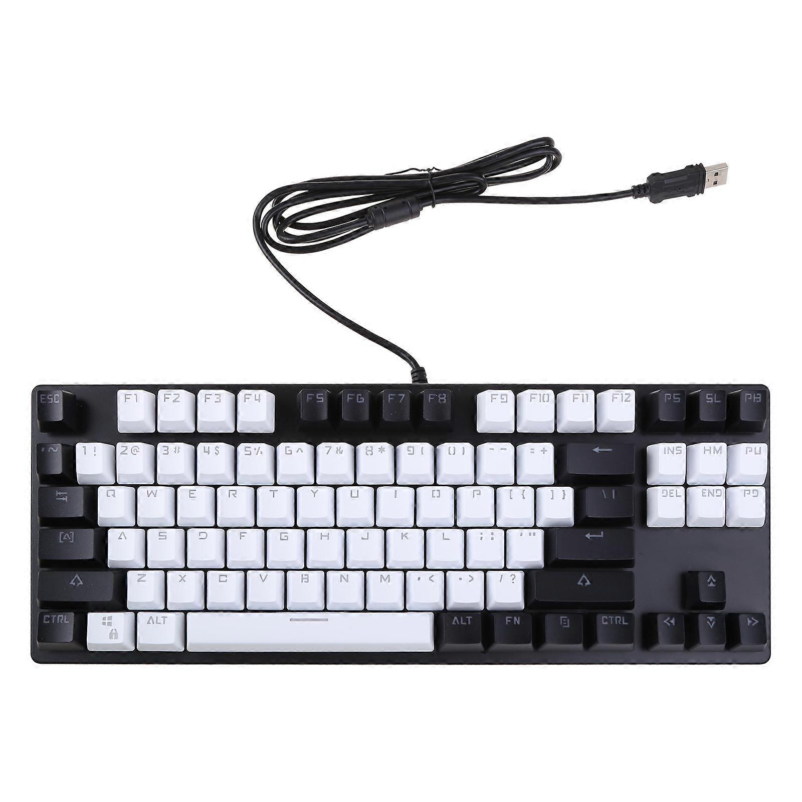 USB Wired Keyboard Programmable Rainbow RGB Backlit Wired PC Gaming Keyboards