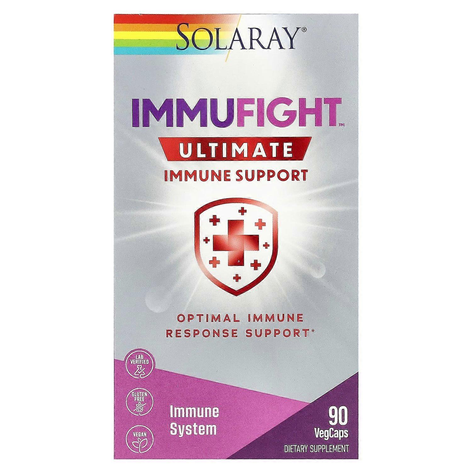 Solaray, ImmuFight‚Ñ¢, Ultimate Immune Support, 90 VegCaps