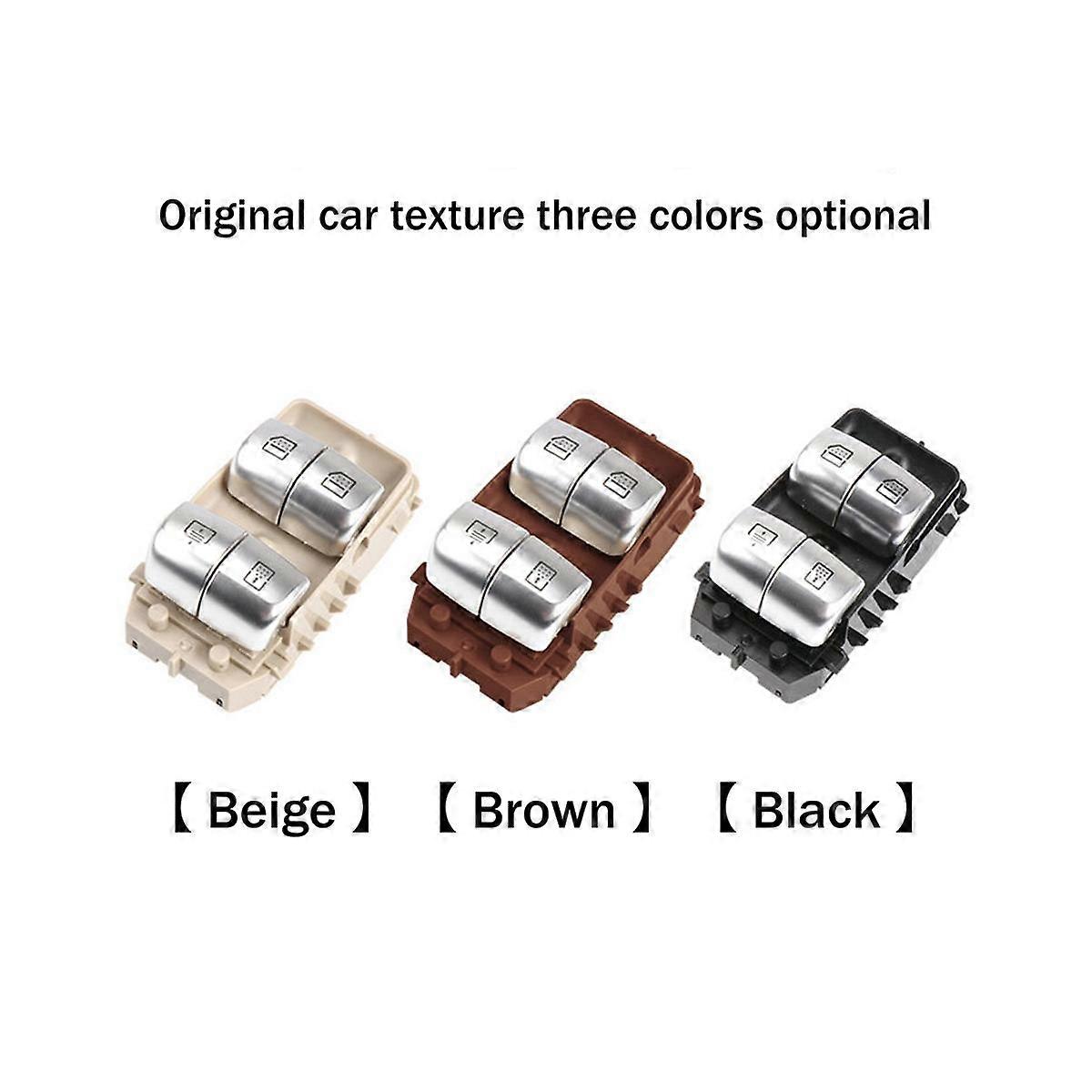 Black Window Lifter Control Button Sunroof Switch 2229051505 for - W222 S550E S600 2014-2020