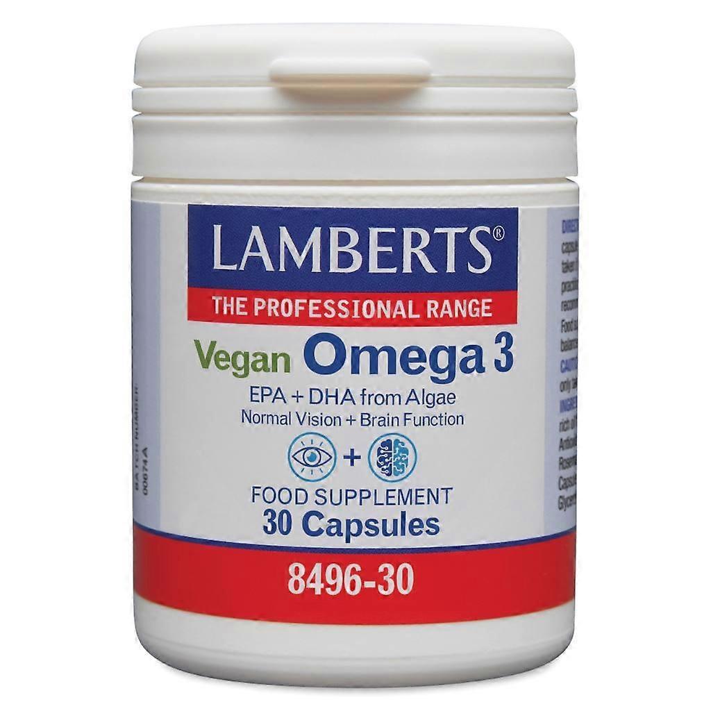 Lamberts Vegan Omega 3 Capsules 30 (8496-30)