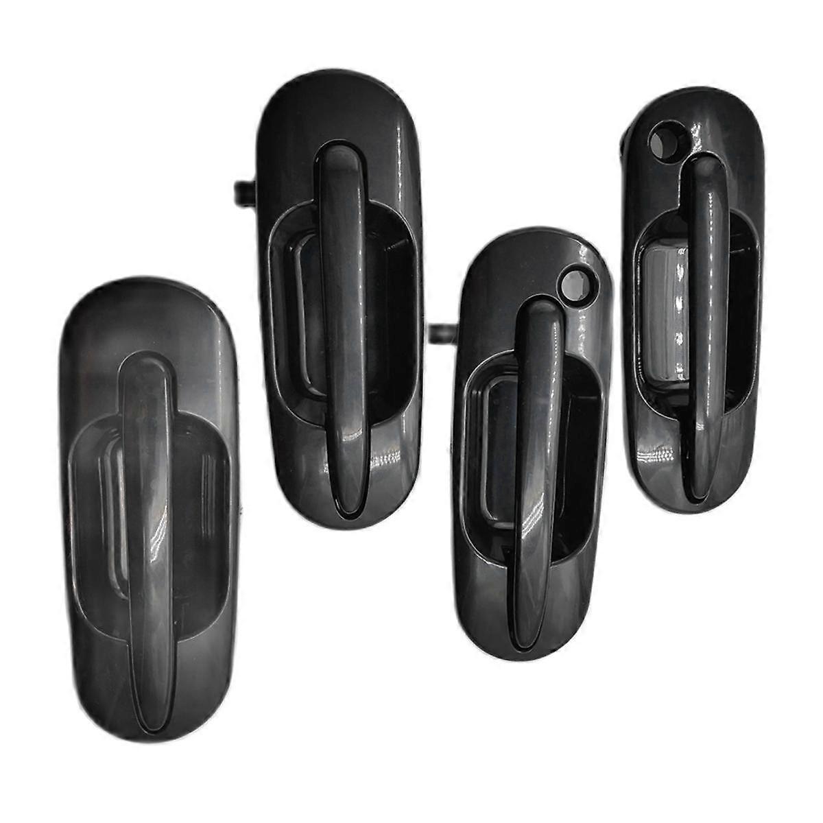 4Pcs Exterior Door Handle Front & Rear Outside Outer Kit for -V 1997 -2001