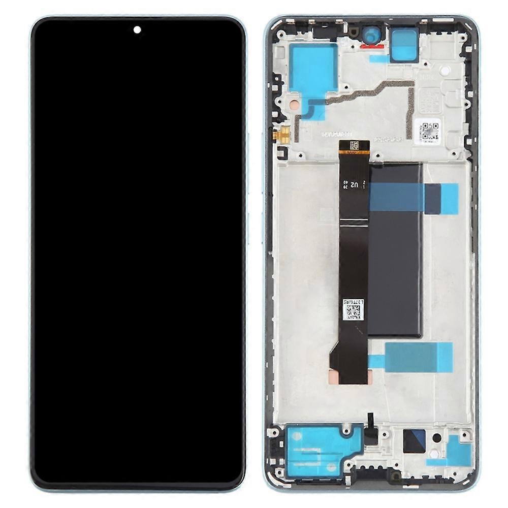 For Xiaomi Redmi Note 13 Pro 5G / Poco X6 5G Grade C LCD Screen and Digitizer Assembly + Frame Part 