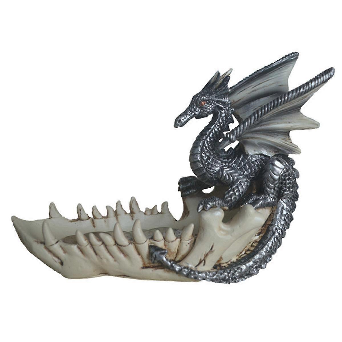 Retro Dragon Tooth Storage Decor Desktop Storage Tray Key Plate Home Decoration Dice Tray Key Walle