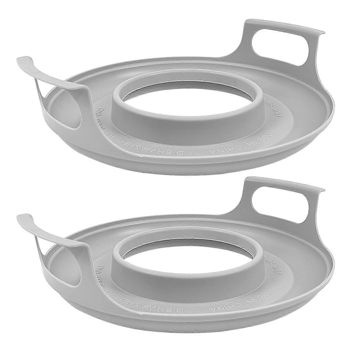 2 Pack Microwave Bowl Holder with Handles - Microwave Cool Plate,Microwave Bowl Holder Microwave Tr