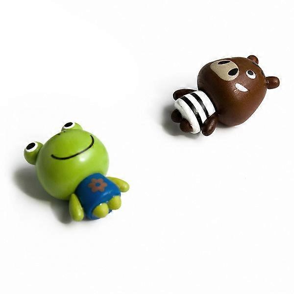 [Frog & Pig] - Kylskåpsmagneter / Djurmagneter