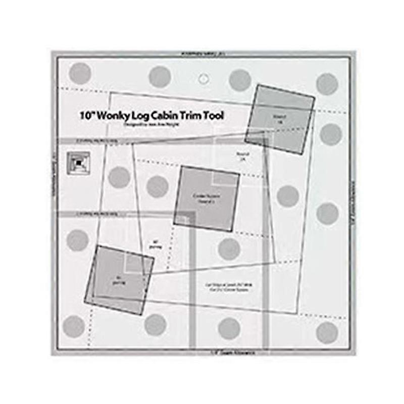 Multifunctional Quilt Stencils Transparent Practical Sewing Patch-Ruler Household Quilting Accessories