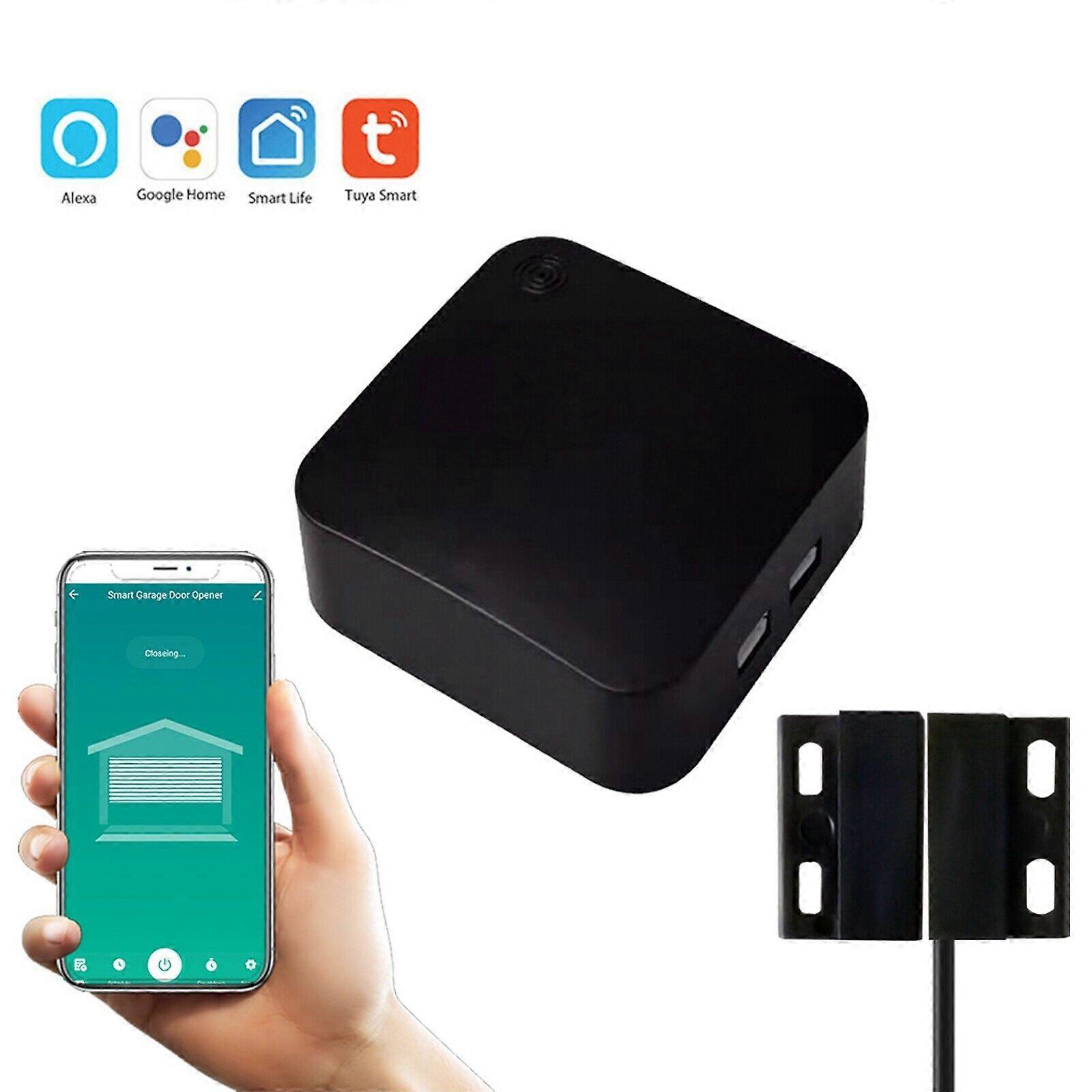 Myq Smart Garage Myq With Google Home Garage Door Opener That