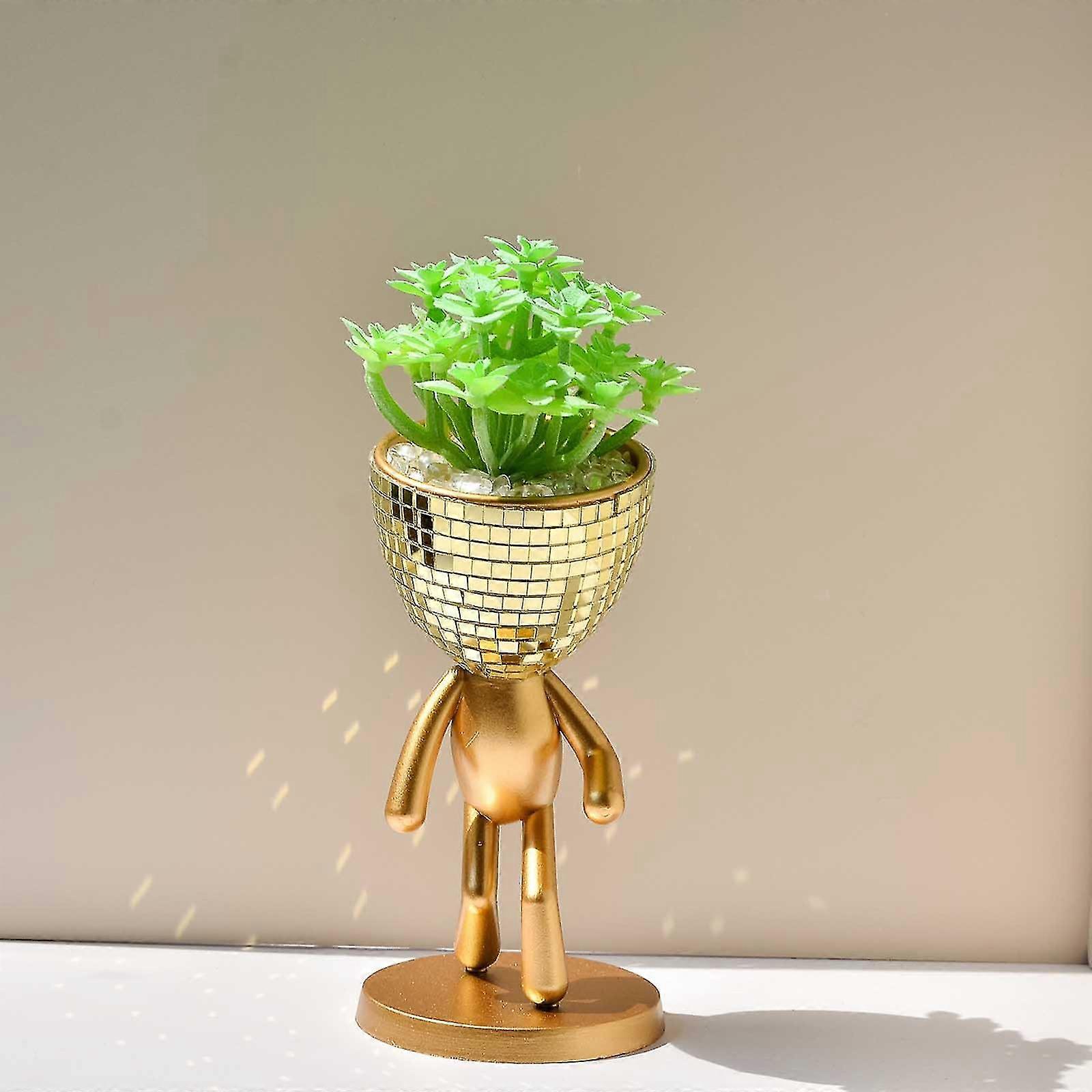 Nordic Home Little Figure Flower Pot Simplely Desktop Flower Pot FLYE3227
