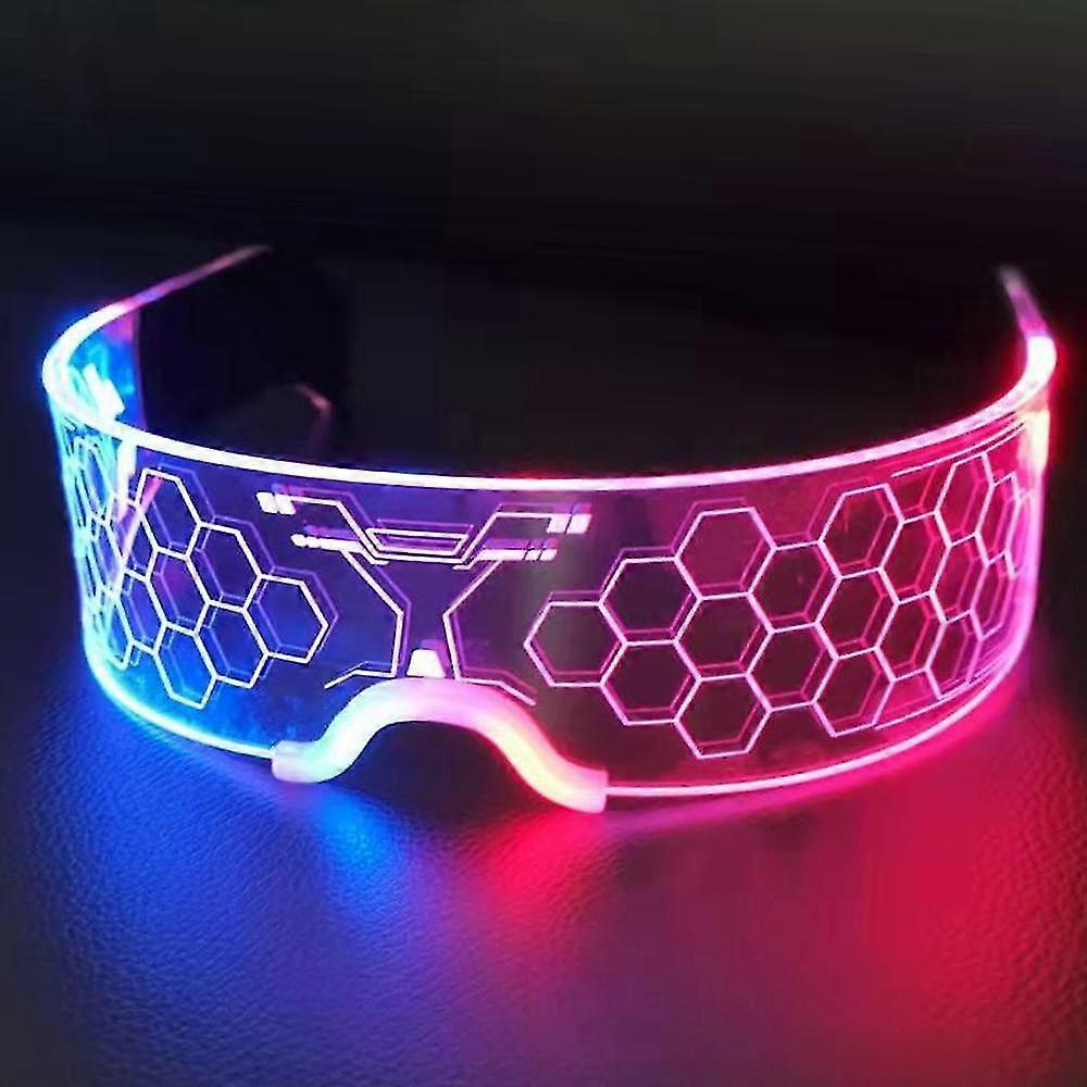 Led Glasses Light Up Glasses Led Visor Glasses,luminous Glasses