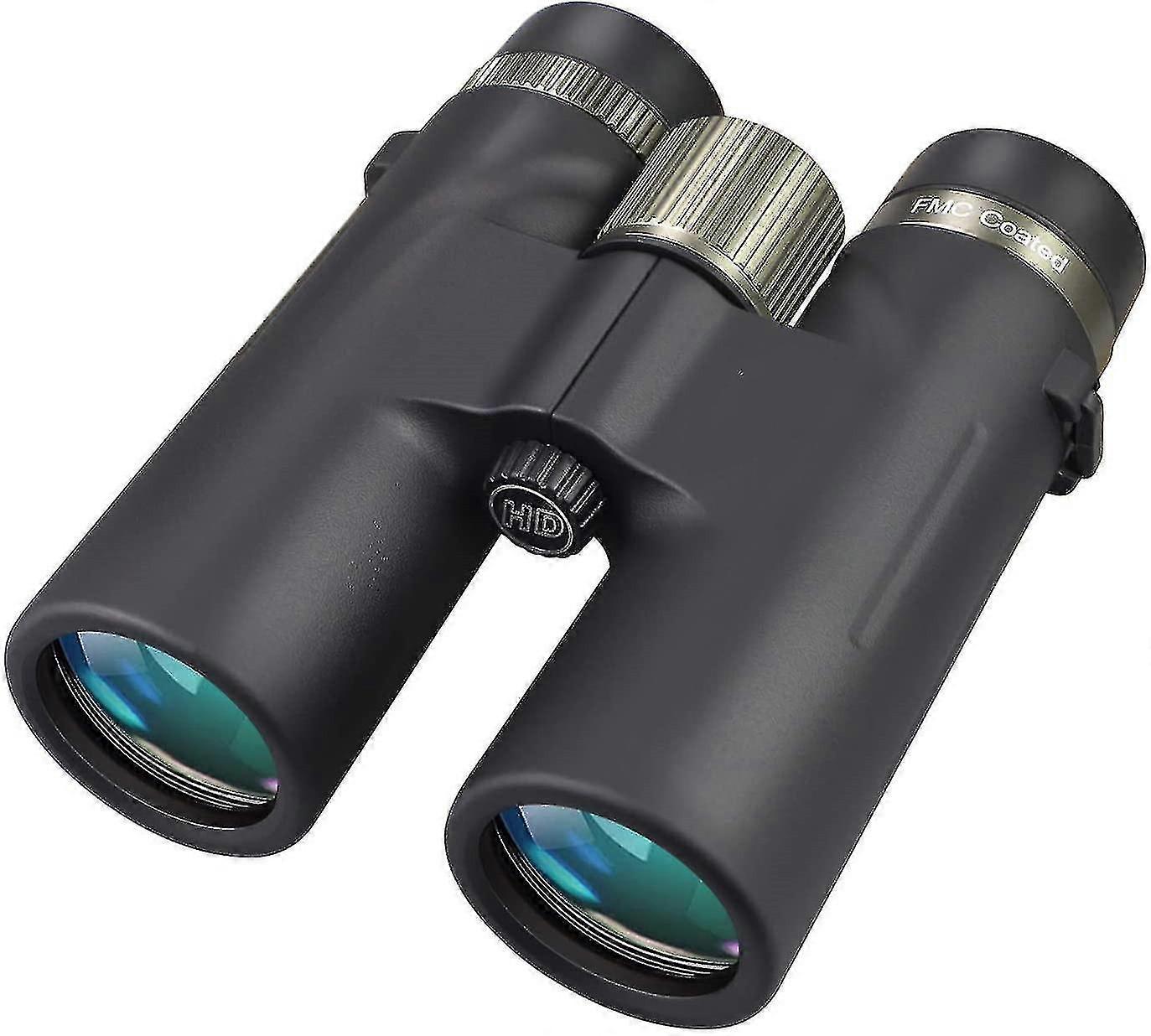 12x42 Hd Compact Binoculars, Waterproof Binoculars For Bird Watching