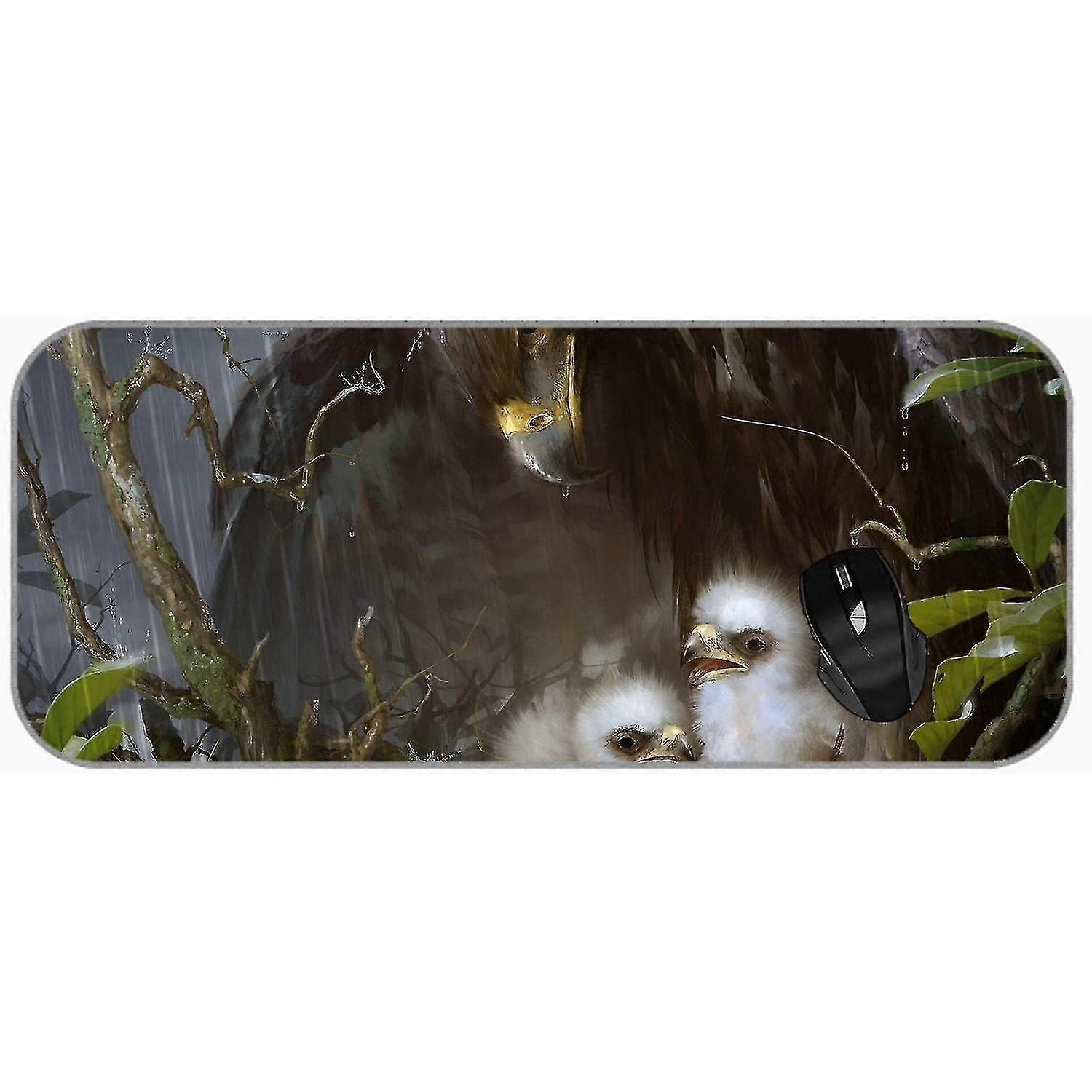 Mouse Large Animal Eagle Love Non-slip Rubber Gaming Mice