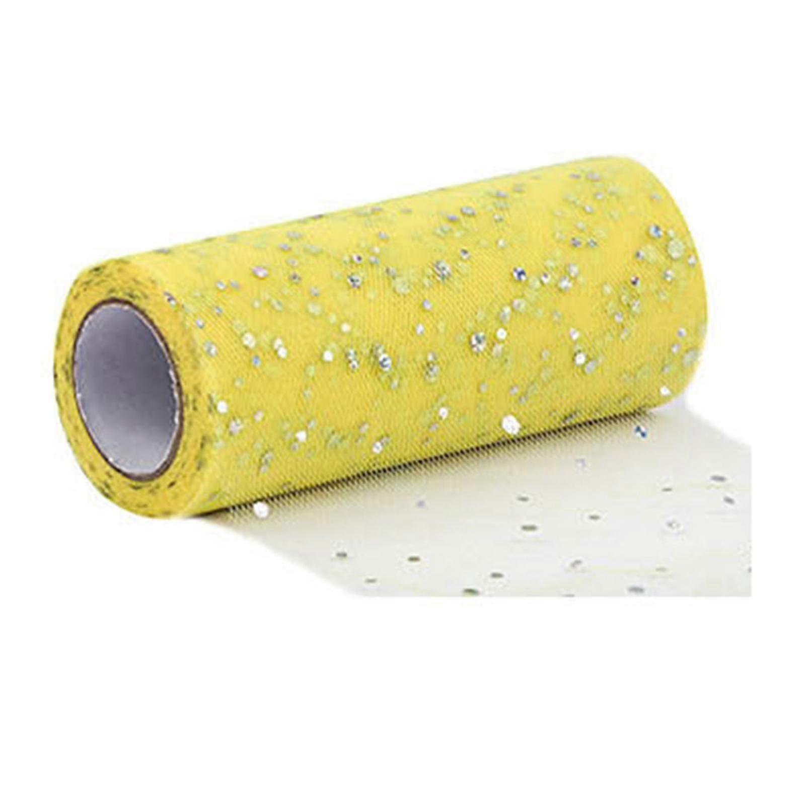 1 Roll Useful Tulle Ribbon Roll Smooth Texture Gift