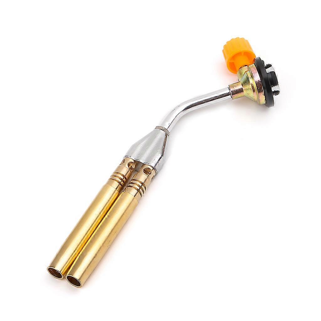 Butan Jet flamme Torch Double Tube lodding gass blowtorch lighter for brenner Outd