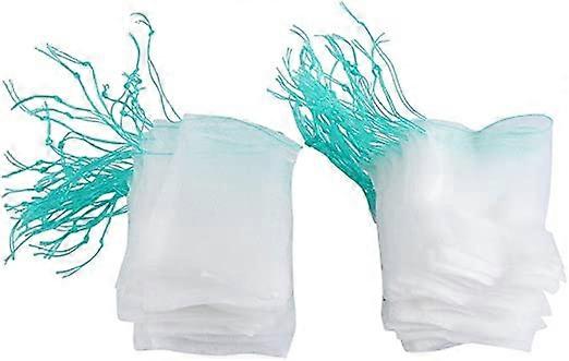 50 Pcs Insects Mosquito Bug Net Barrier Bag 10 x 15 cm, Plant Fruit Protect Bag Garden Netting Bag for Plants
