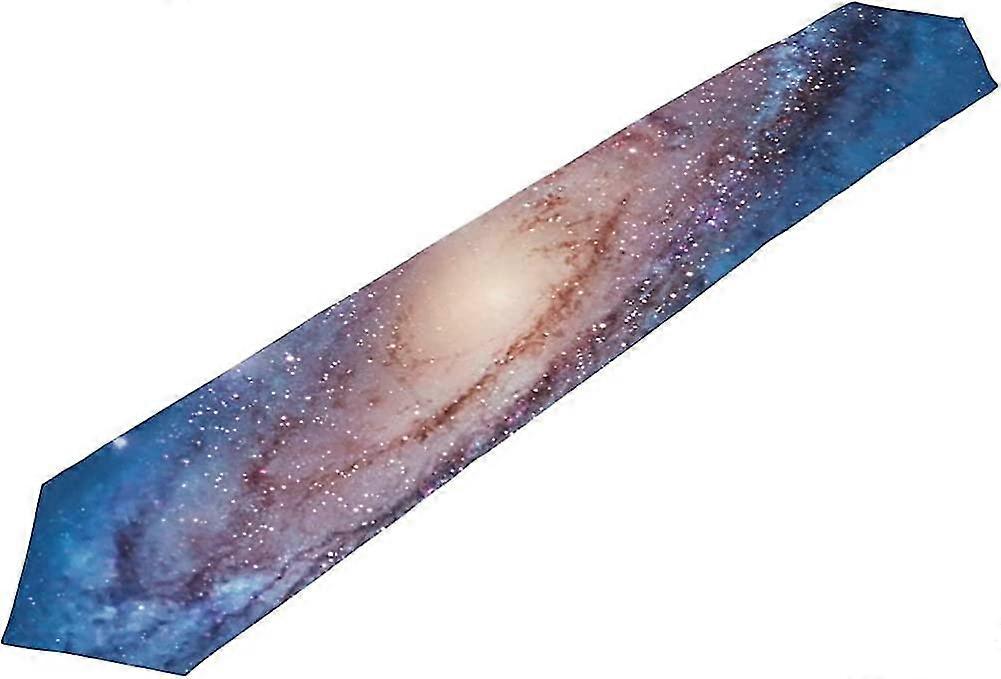 Table Runner Placemat 13x70 In . Heilwiy Space Printed Table Linen Cloth Rectangular Gift