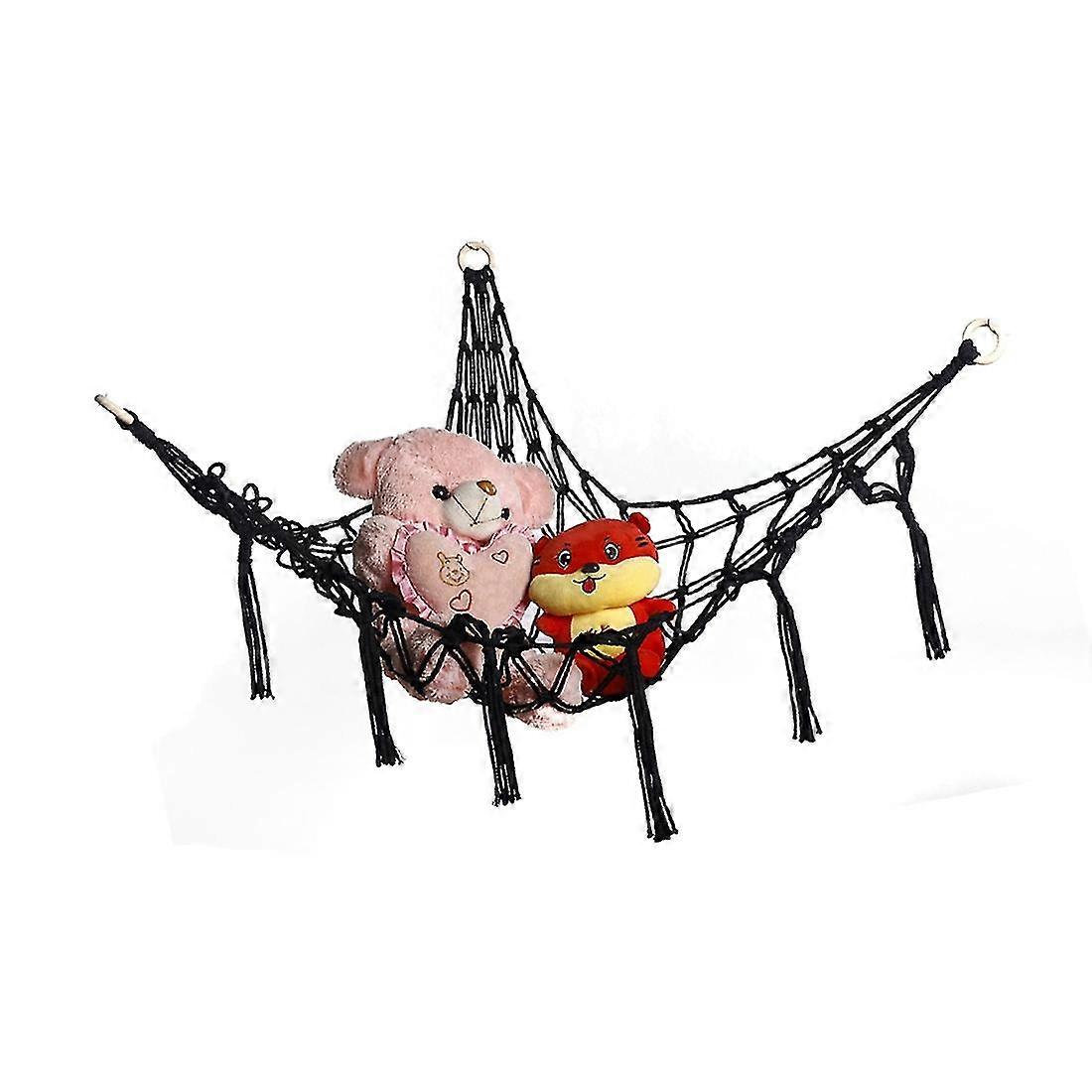 Soft Toy Hammock Mesh Kids Bedroom Storage Nursery Teddy Bear Net Child Organizer Stuffed Towels Ti