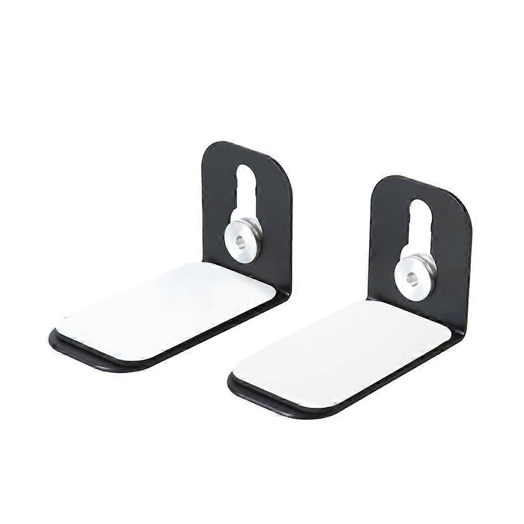 Space Saving Metal Wall Mount Holder Bracket for L Shaped Soundbar Sturdy Rack