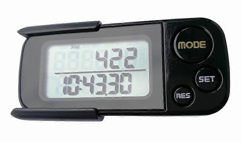 3DTriSport Walking 3D Pedometer , Free eBook | 30 Days Memory, Accurate Step Counter, Walking Distance Miles/Km, Calorie Counter, Daily Target Monito