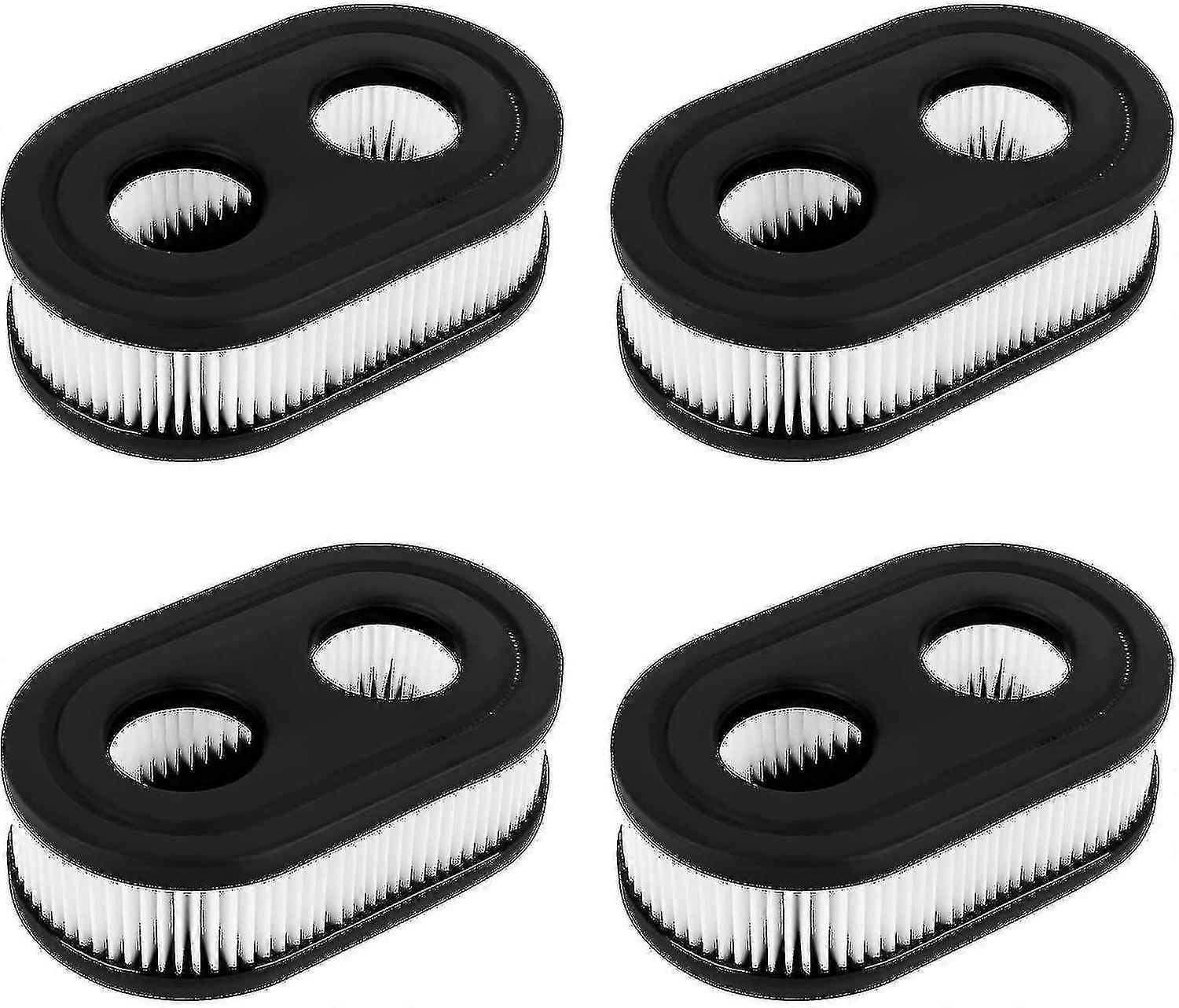 Plæneklipper luftfilter, 4 stk haveklipper luftfiltre egnet