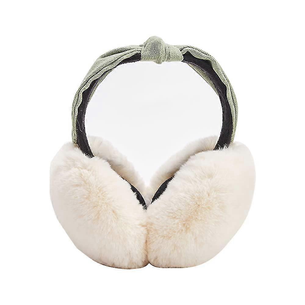Vinter plysch hörselkåpor, vinter öronmuffar vikbara