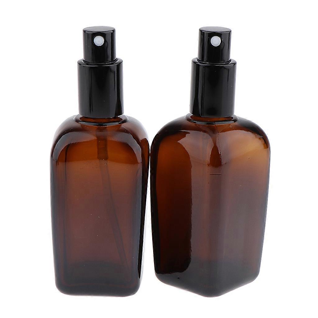 2pcs Portable Empty Refillable Perfume Pump Spray - 10ml