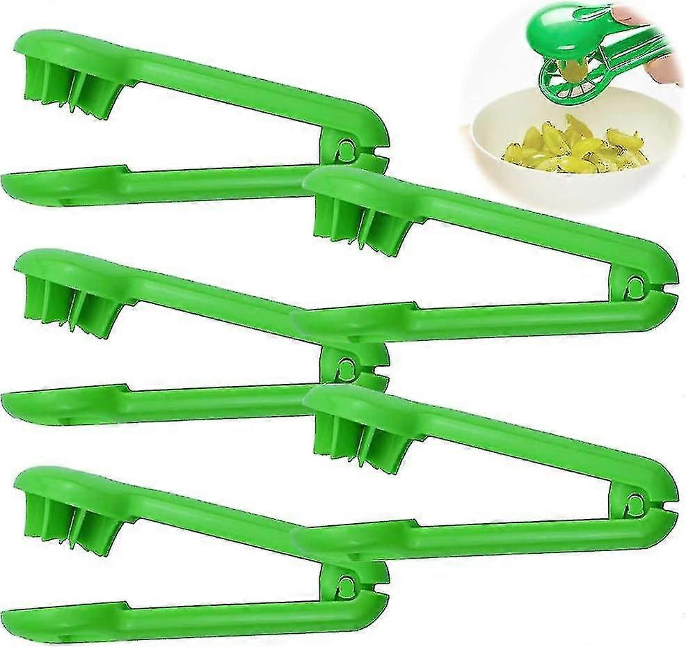 Grape Cutter For Toddlers, Grape Slicer Grape Cutter Set, Creative Small Tool Fruit & Vegetables Cutter Green Kitchen Gadget (2 Pcs)
