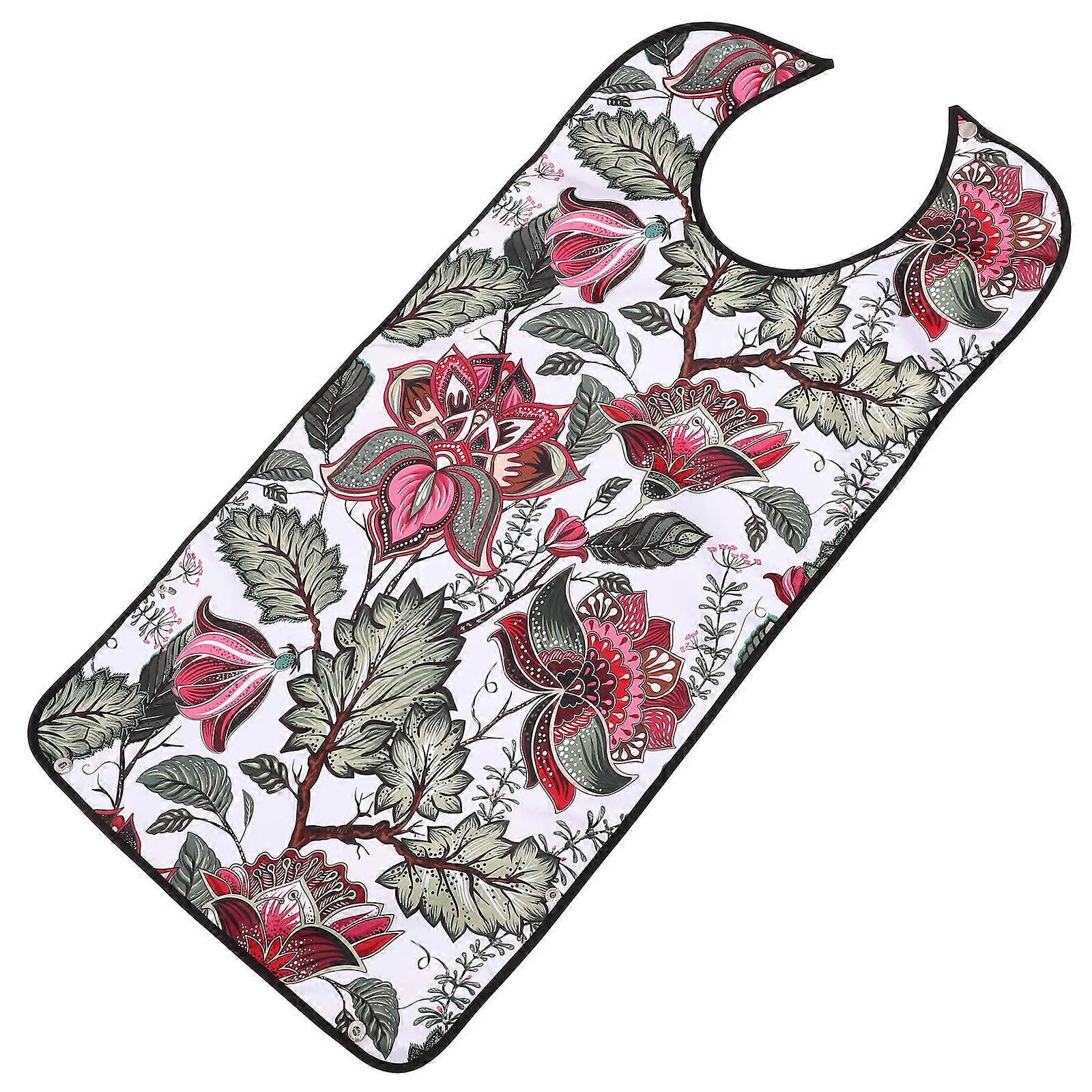 Practical Bib Eating Apron Washable Waterproof Clothing Protector for The Old