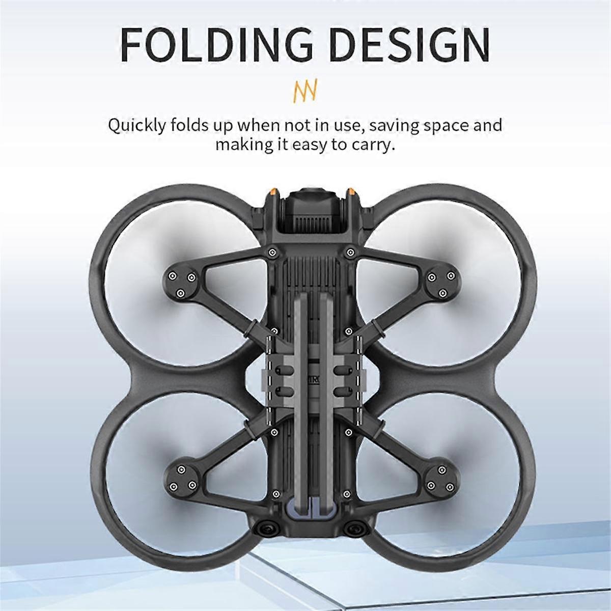 Drone Stand for Avata2 Foldable Height-Boosting Fall-Resistant Cushioning Training Kickstand