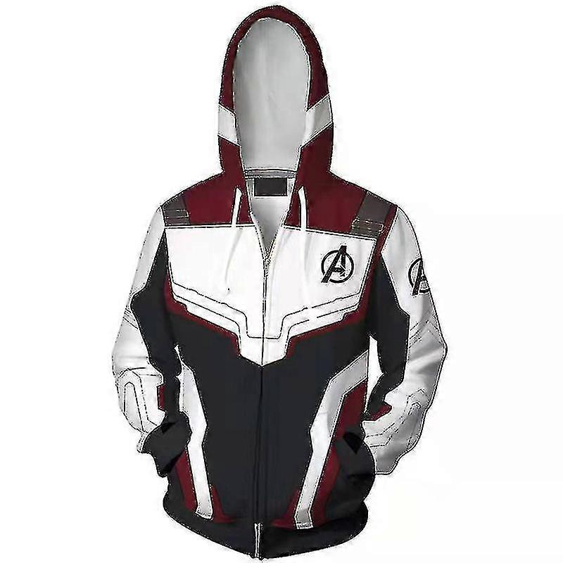 Marvel Avengers 4 Endgame Iron Man Tony Stark Cosplay Costume Jogging Hoodie Jacket T-shirt Pants Casual Clothes Mens