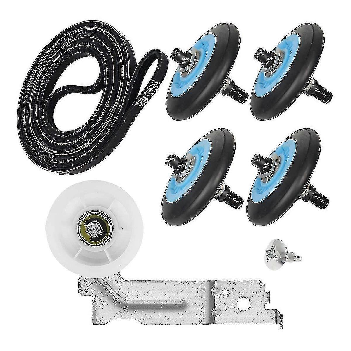 ערכת תיקון מייבש כולל dc97-16782a מייבש תוף רולר &dc93-00634a גלגלת אידלר מייבש &6602-0016