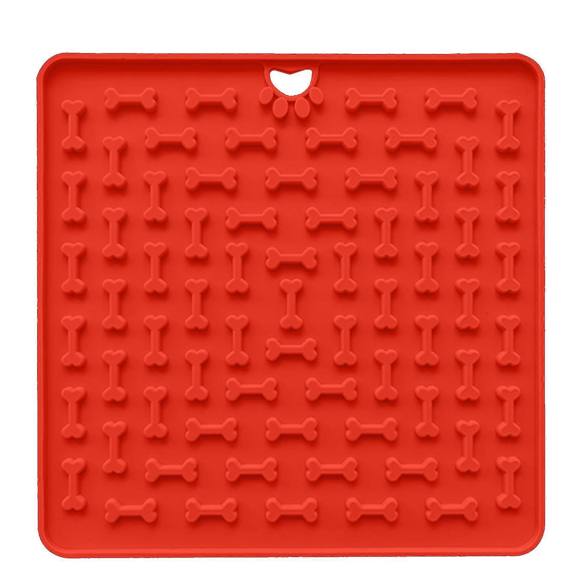 Pet Feeding Mats, Dog Licking Mat Slow Feeder, For Distraction
