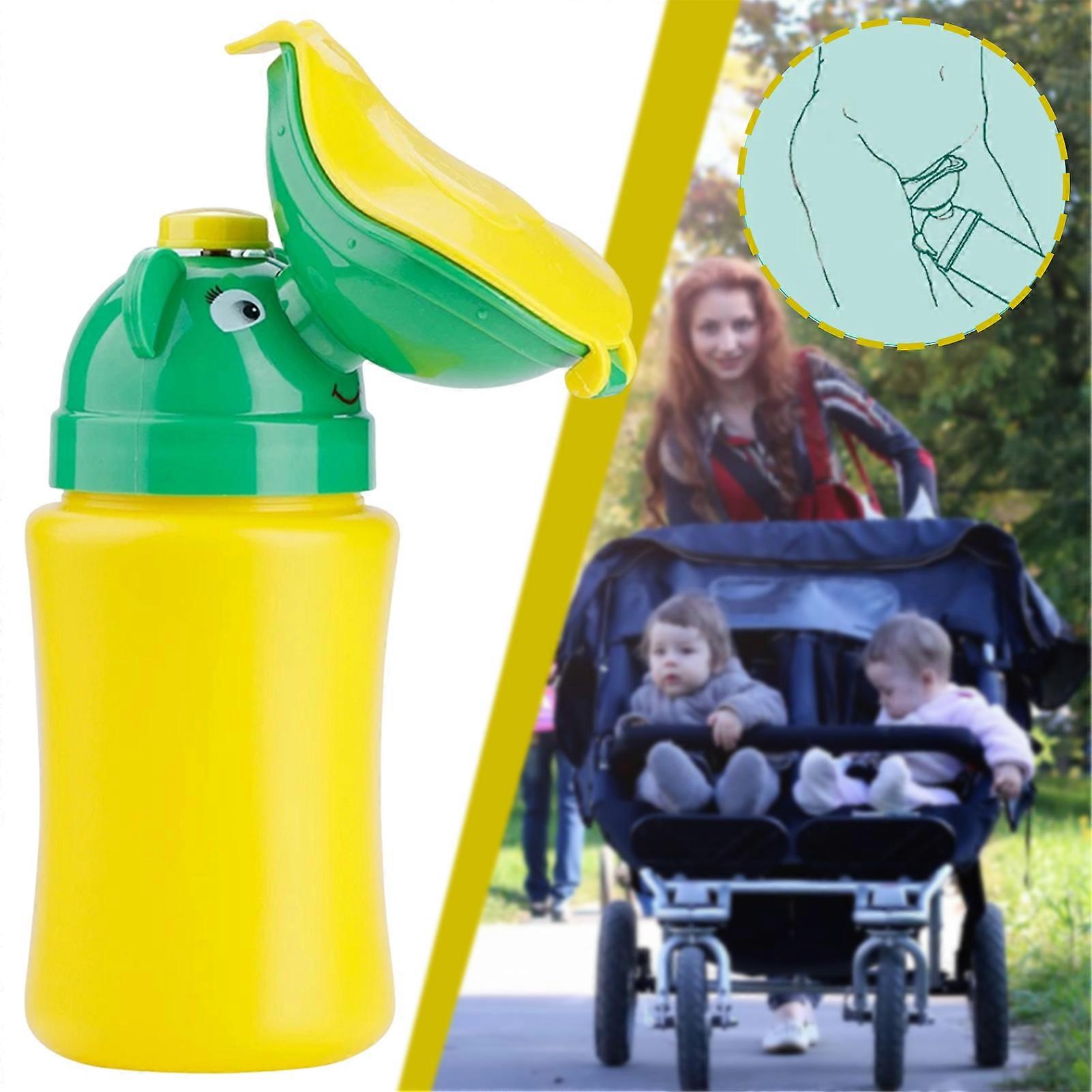 Toddlers Travel Pee Urinal Pot Convenient Child Pee Training Bottle for Car Travel