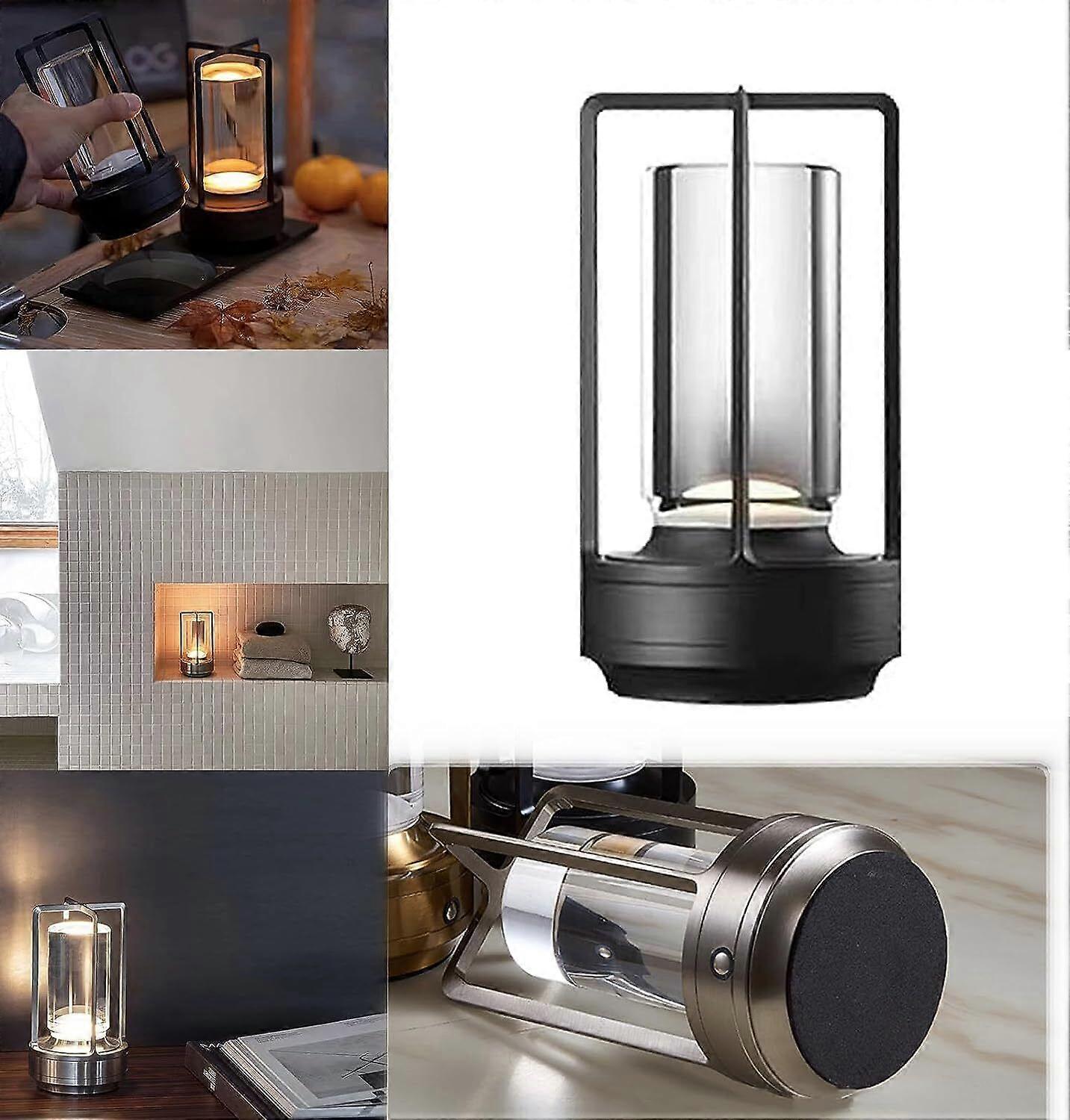 Lumisom Crystal Lamp Lumison Lantern Table Light 3 Types Cordless LED Lights,100% New