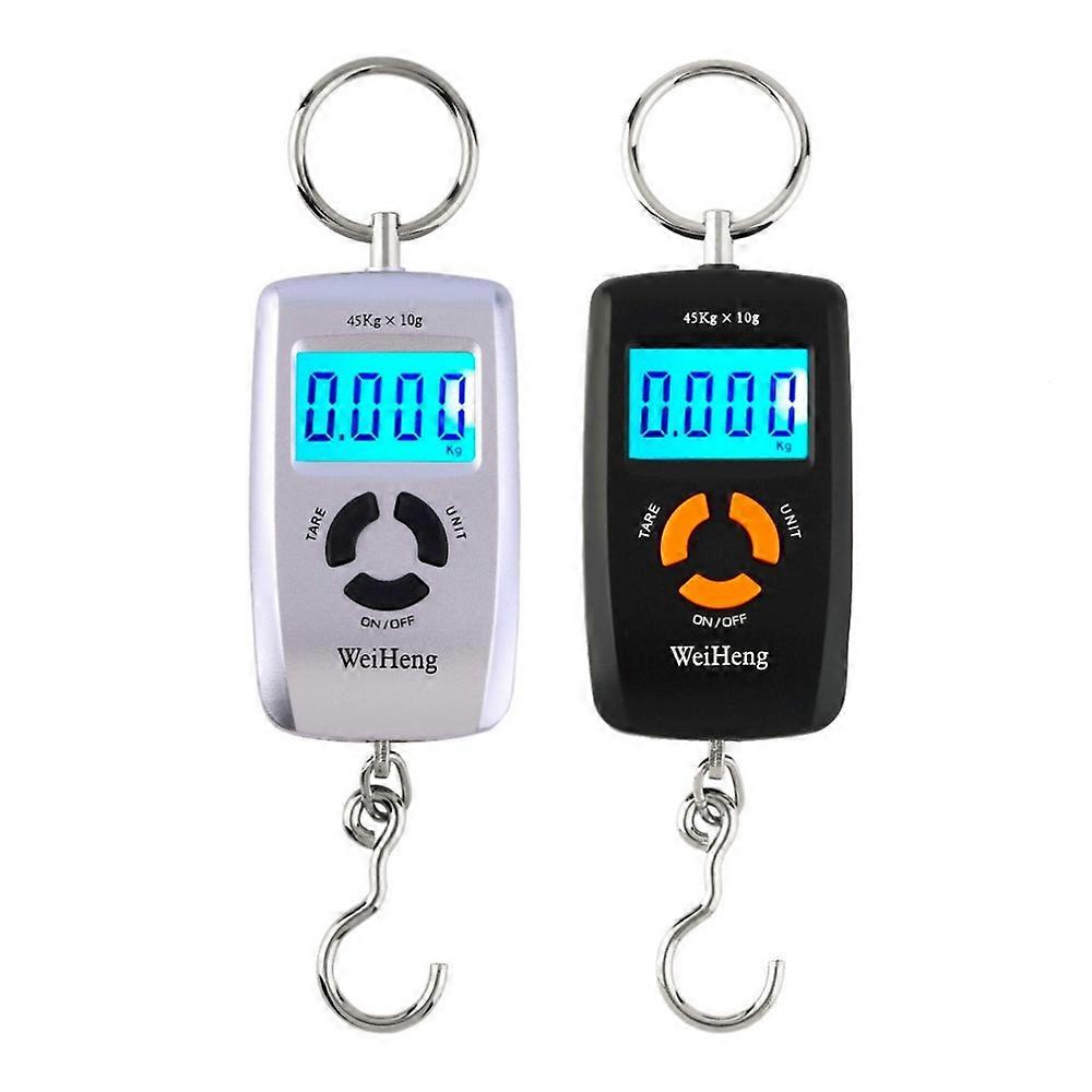 45kg x 10g LCD Digital Backlight Electronic Portable Scale, Random Color Delivery
